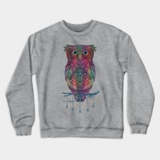 Best T-shirt is great for owl fans, Black Mandala Owl art Crewneck Sweatshirt